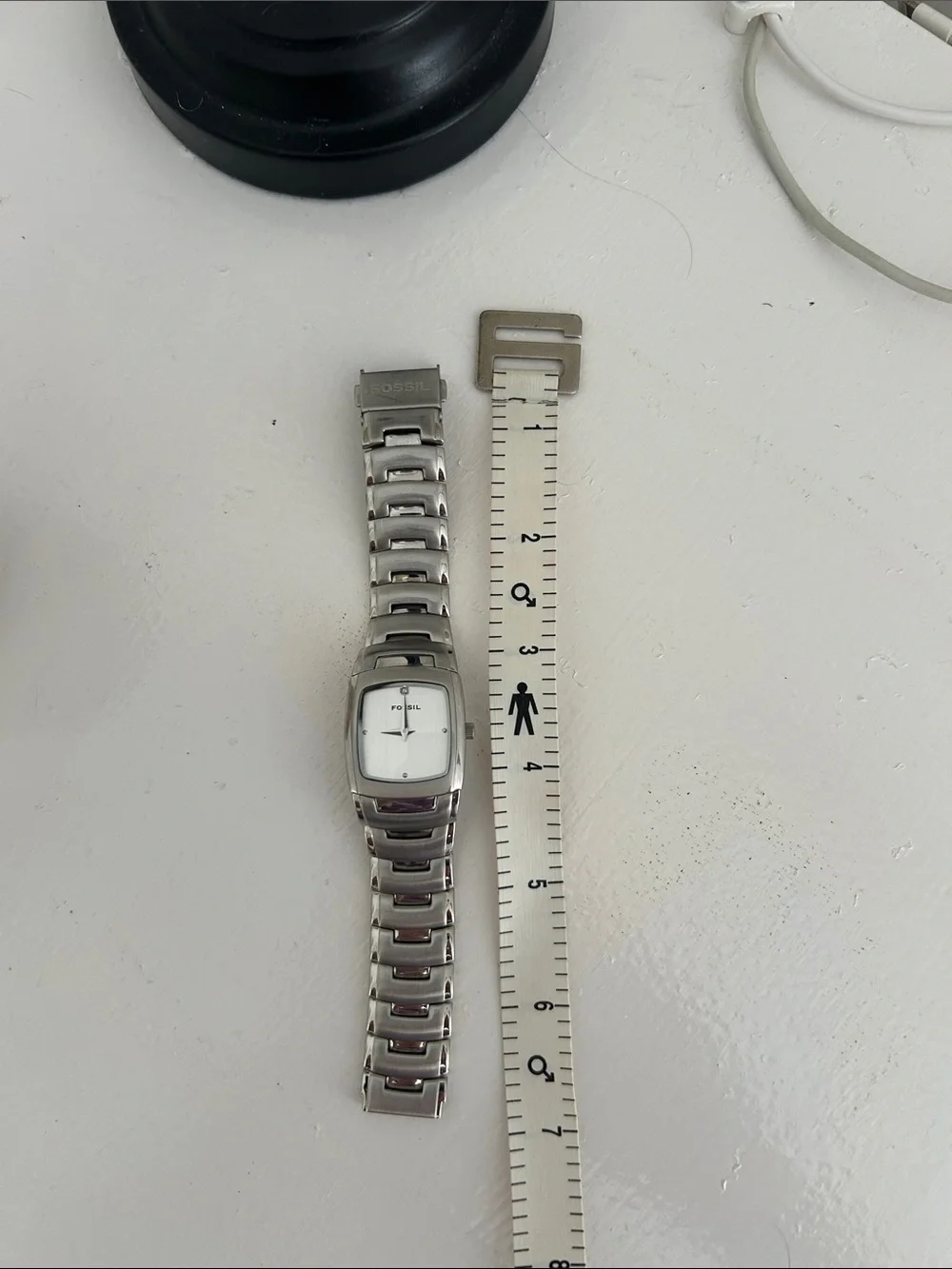 Fossil sleek rectangular